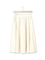 刺しゅうフレアースカート/オフホワイト(003)