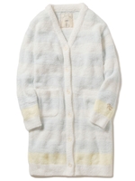 ‘パウダー’トリムボーダーカーディガン/GRY