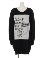 カセットシャギーワンピ/オフ