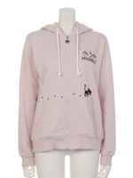 てくてくコビニャージップパーカ/スミクロ