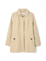 ◆大きいサイズ◆強撚ミドルステンコート/ベージュ(040)