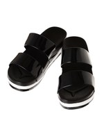 コンフォートサンダル/BLACK