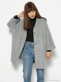 SHAGGY COAT/GRY