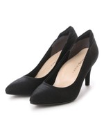 【柔らかSoft Insole】【かかとクッション】ポインテッドパンプス/ライトグレー