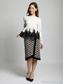 レースぺプラムニット[DRESS]/ゴールド