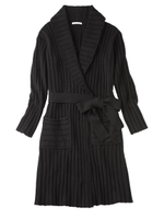 PEACH JOHN/ミドルゲージコーディガン/ブラック