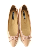 ポインテッドバレエフラットシューズ/クロエナメル(010)