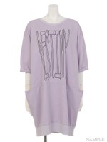 DESTINY変形ワンピース/トップグレー