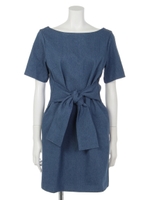 ダンガリーサックOP/アイスブルー