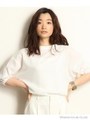 ヌケエリパフソデブラウス/オフホワイト