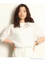 ヌケエリパフソデブラウス/オフホワイト