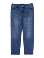 CUT OUT DENIM/ブルー(110)
