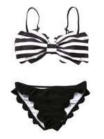 【MILKFED.×Op】RIBBON BIKINI/ネイビー