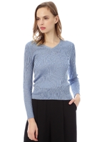 Ｐｉｖｏｔｅリブニット/ゴールド(170)