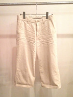 ワイドチノパン/IVORY