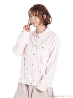 オーガンジースピンドルＢｉｇＧジャン/オフホワイト