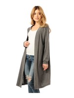 シンプルカットソーカーデ/GRAY