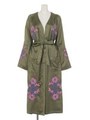 CLEMATIS EMBROIDERY GOWN/BEG