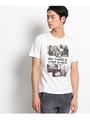 フォト&ロゴ プリントTシャツ/オフホワイト(403)