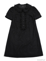 Flower lace OP/サックス