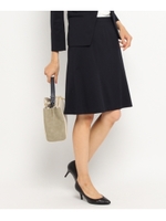 [L]〔UVカット/接触冷感〕カトレアジャージマーメイドシルエ/ブルー系(094)