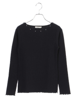 スカラップビジュープルオーバー/アイボリー