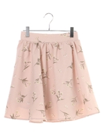 バタフライフラワースカパン/ピンク