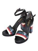 パイソンスイッチサンダル/ブラック