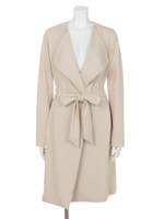 ラッフルカラートレンチCT/KHA