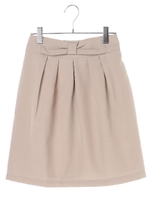 リボンウエストタイトスカート/ピンク