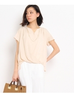 シルキーファイユシャツ/ネイビー(093)