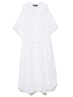 フレンチリネン丸衿ワンピース/MST