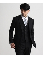 シャドーランダムヘリンボンシングルジャケット/ネイビー(094)