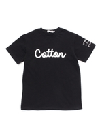 【150cmまで】CottonロゴTシャツ/オフホワイト(003)