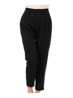 テーパードタックパンツ/BLUE