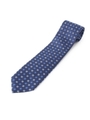 FRANCO BASSI シルクジャガードネクタイ/ブルー系(794)