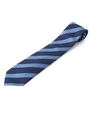 FRANCO BASSI レジメンタルストライプネクタイ/ブルー(592)
