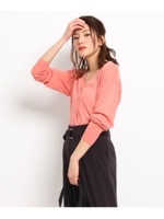 UVカット&COOL＿ニットカーディガン/ブラック(019)