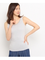 ラメ入り天竺タンクトップ/ホワイト(001)