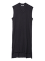 CUT OFF DRESS/チャコール
