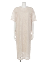 [GREED]PAISLEY JACQUARD Dress/IVORY