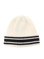 【AZUL by moussy】ラインニットCAP/BLK