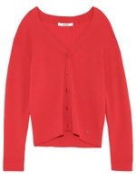 コンパクトカーディガン/RED