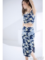 ボタニカルセットアップ[DRESS/ドレス]/ネイビー