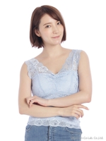 レースビスチェ/ブルー