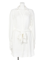 bindリボンエンブロSH OP/WHT