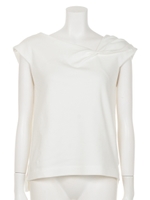 アシンメトリータックTOPS/ホワイト