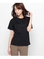 シンプルロゴTシャツ/ブラック(019)