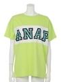 【ANAP】ANAPロゴ配色切り替えTシャツ/PK