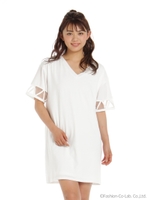 デザインカットT OP/WH